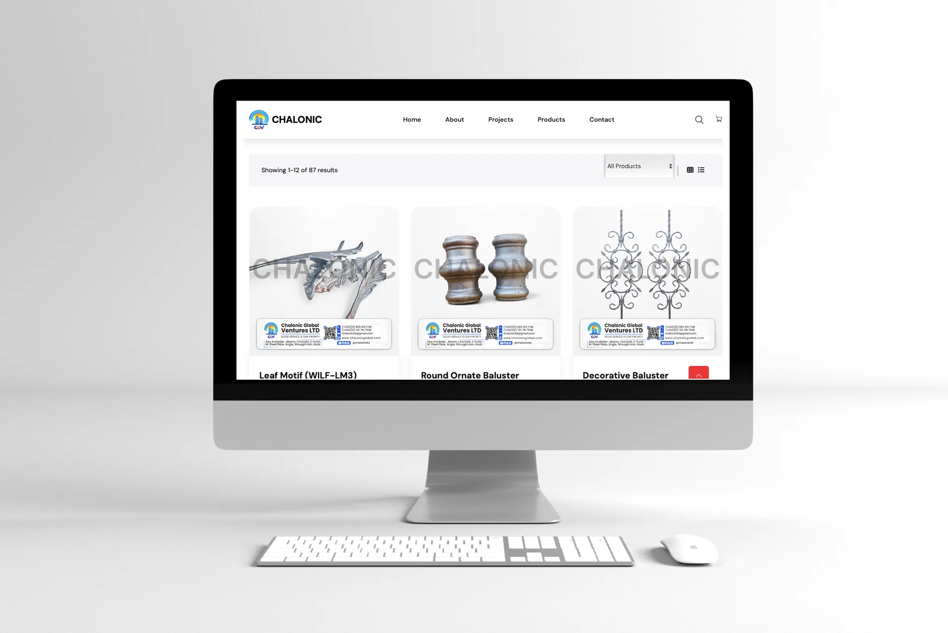 Chalonic E-Commerce Website